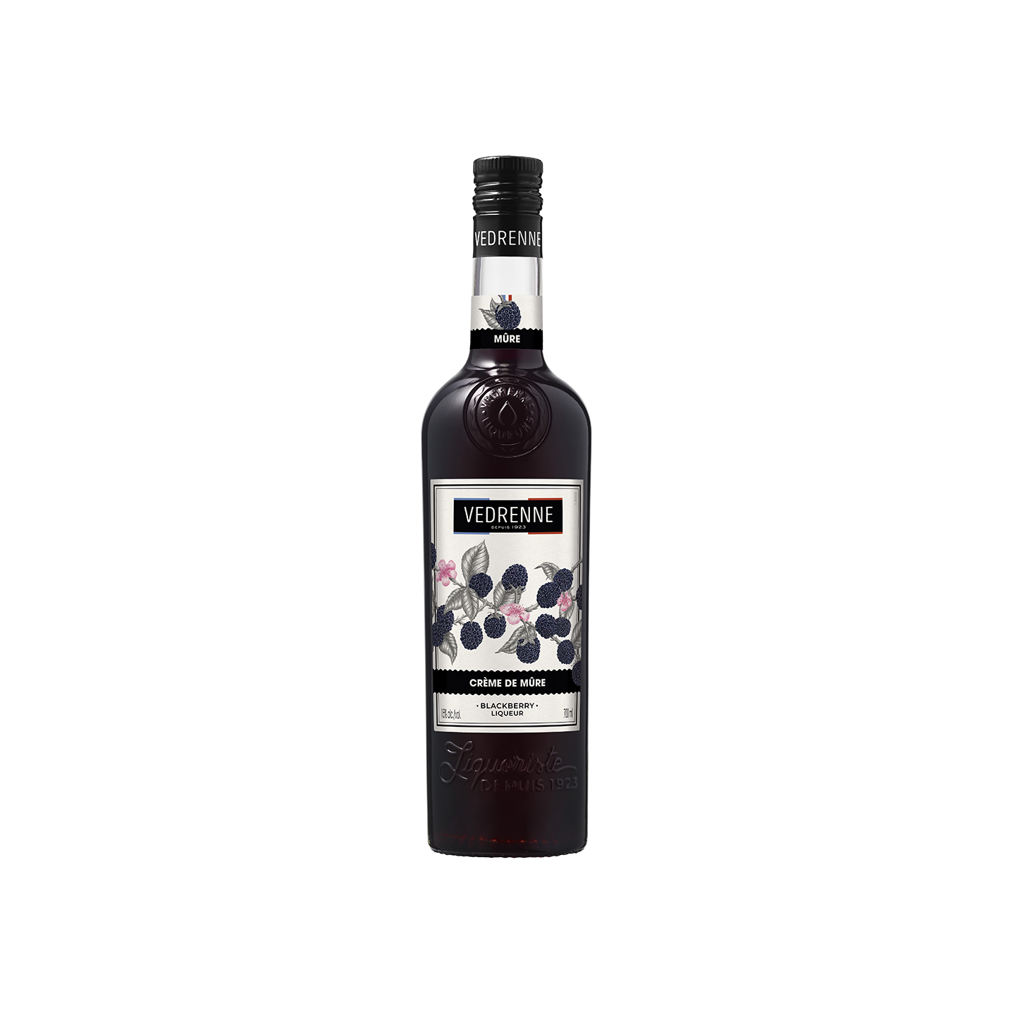 Crème de Mûre VEDRENNE 15% - 70cl Vedrenne