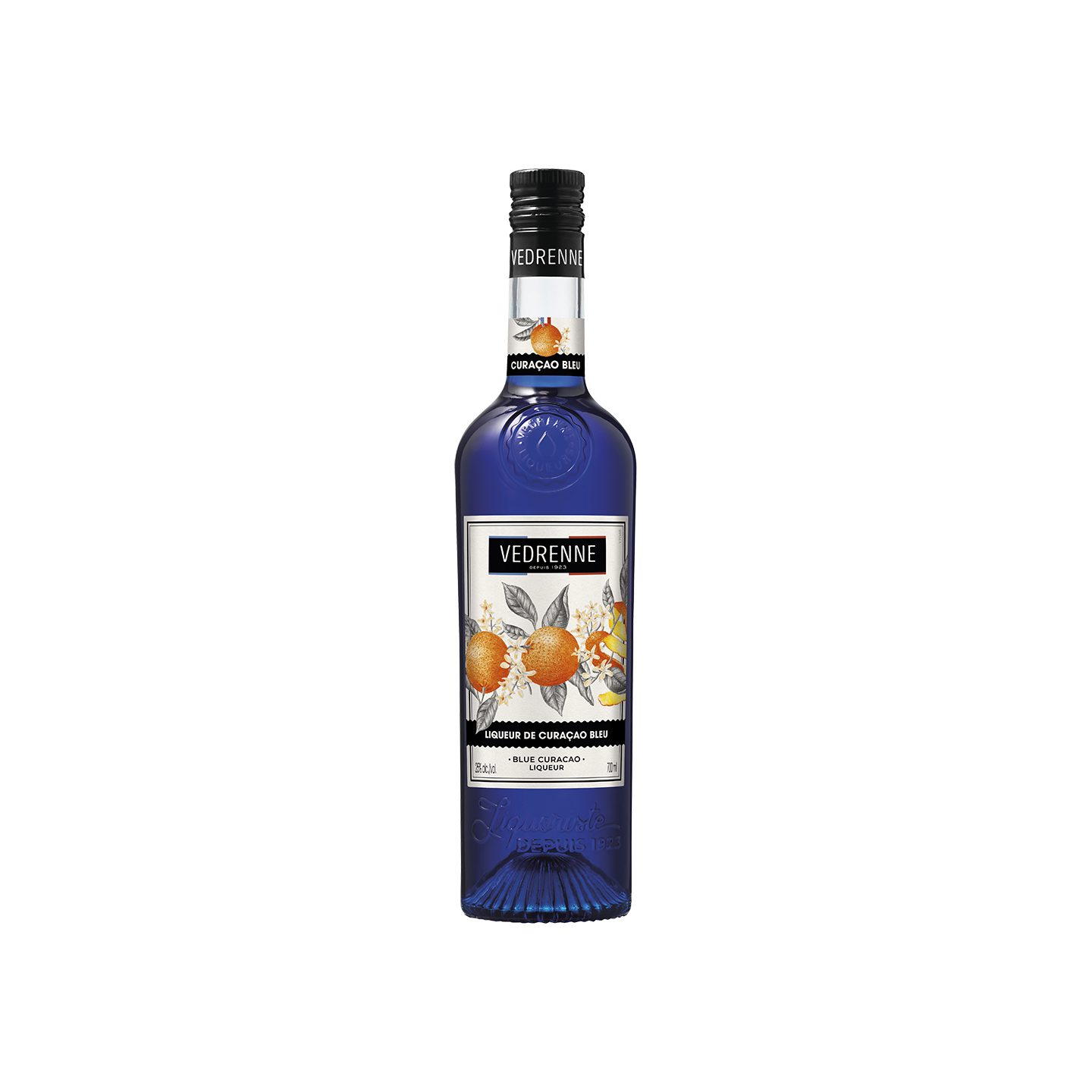 VEDRENNE Blue Curaçao Liqueur 25% - 70cl Vedrenne - 1