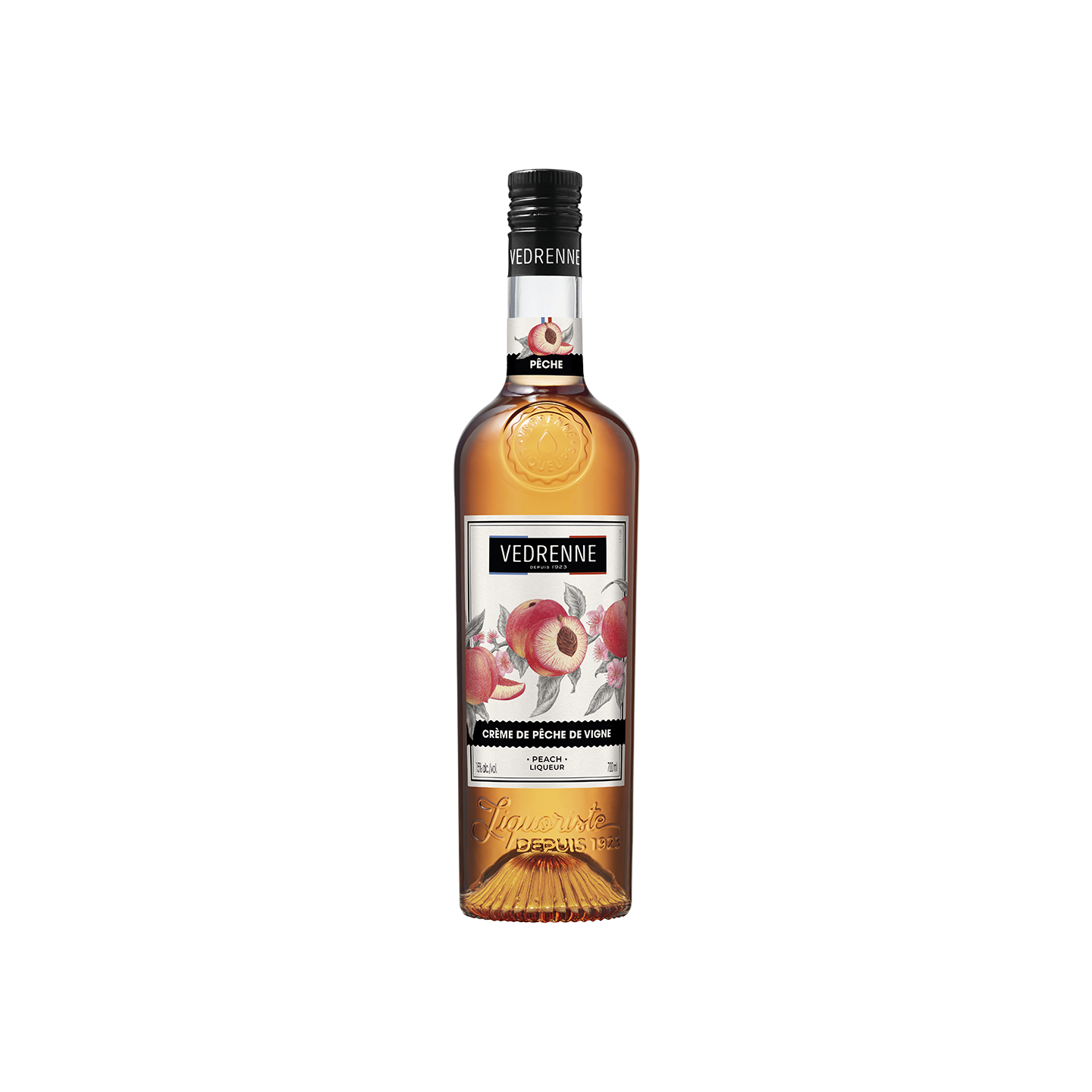 VEDRENNE Vineyard Peach Liqueur 15% - 70cl