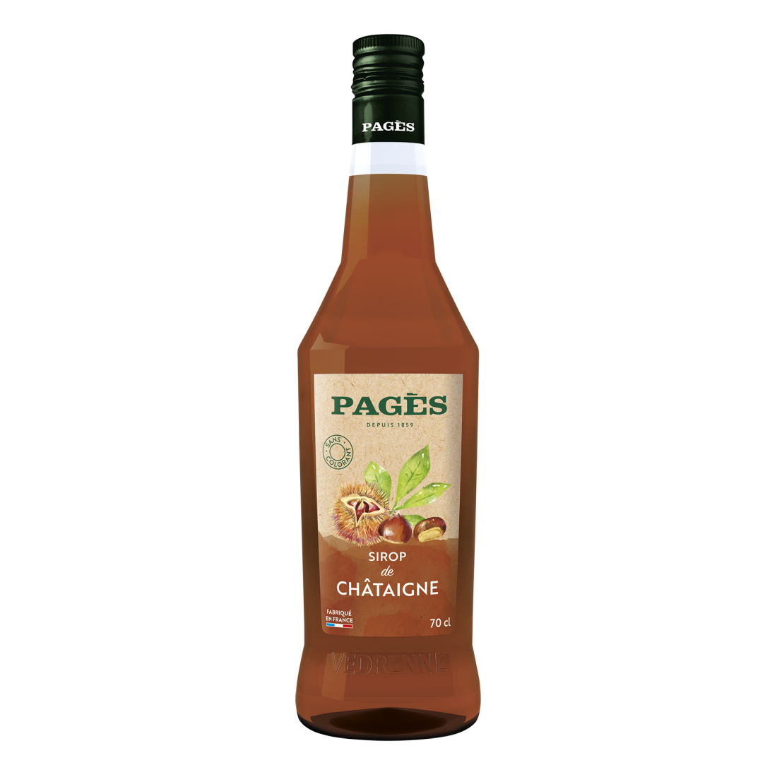 PAGÈS Chestnut Syrup 70cl
