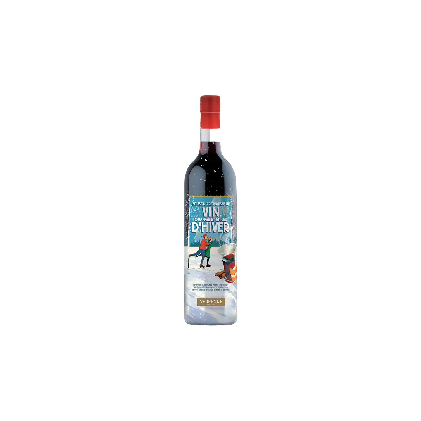 Decorated Winter Wine - BABV VEDRENNE 75cl - 12%