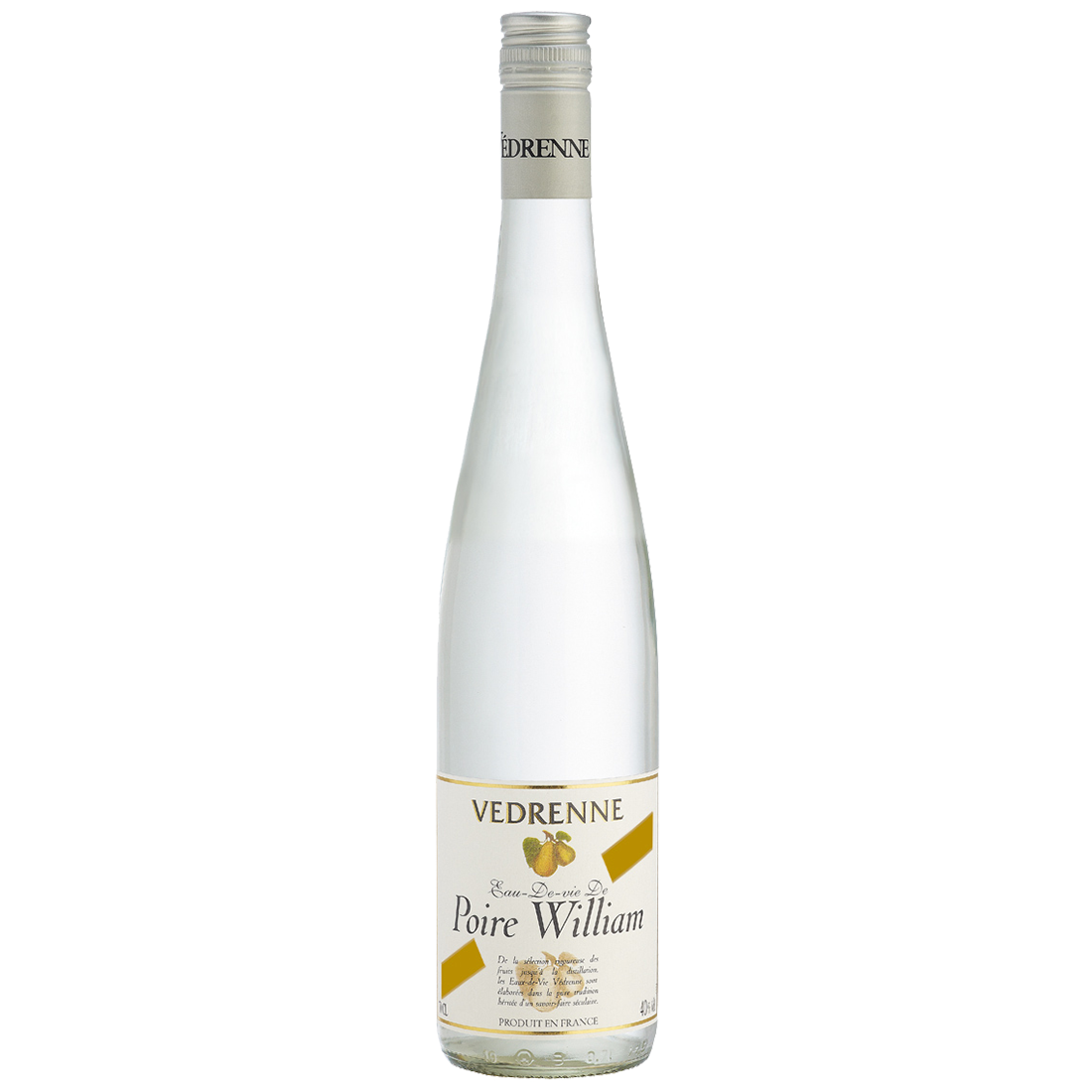 VEDRENNE Pear Eau-de-vie 40% - 70cl Vedrenne - 1