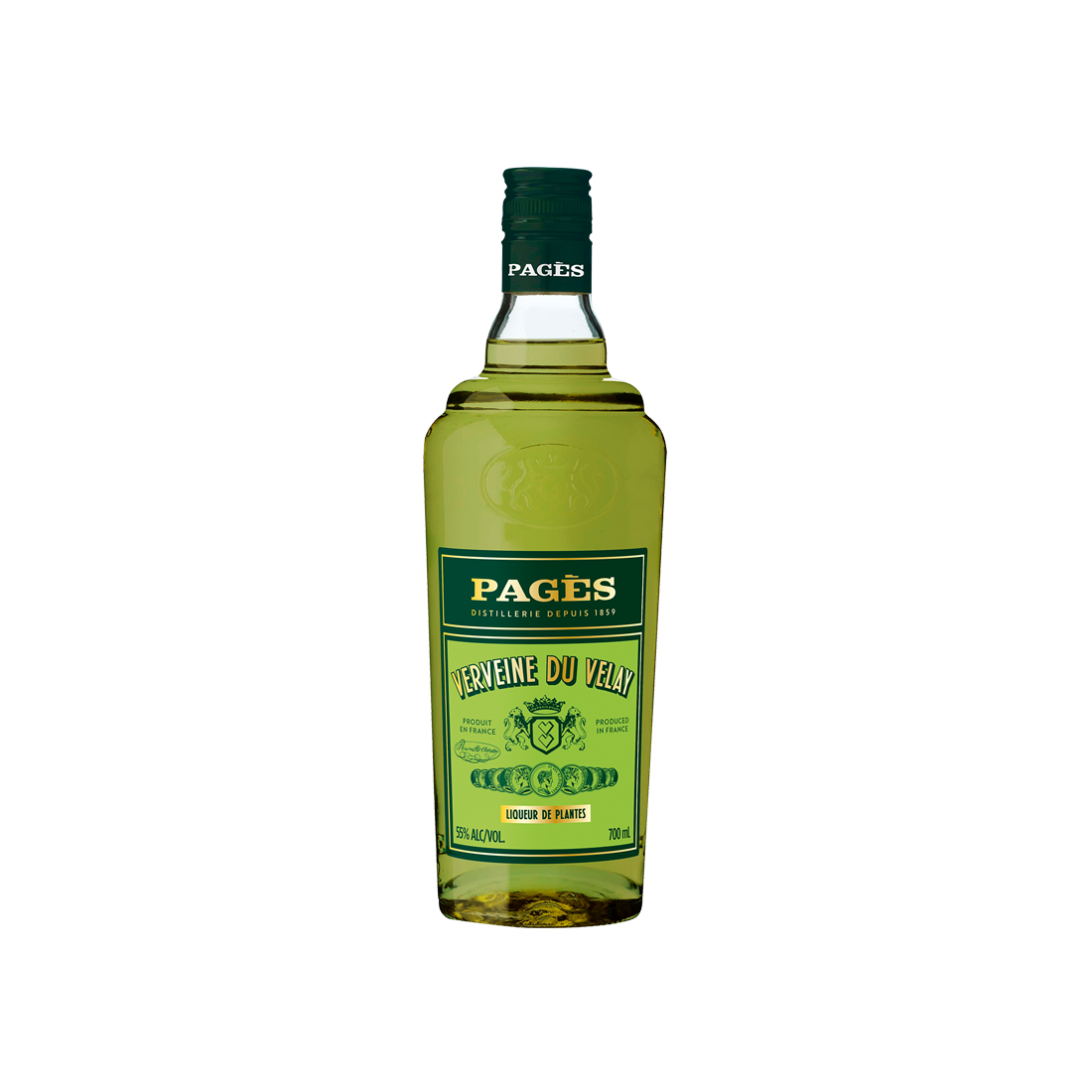 Liqueur Verveine du Velay PAGÈS 55% - 70cl