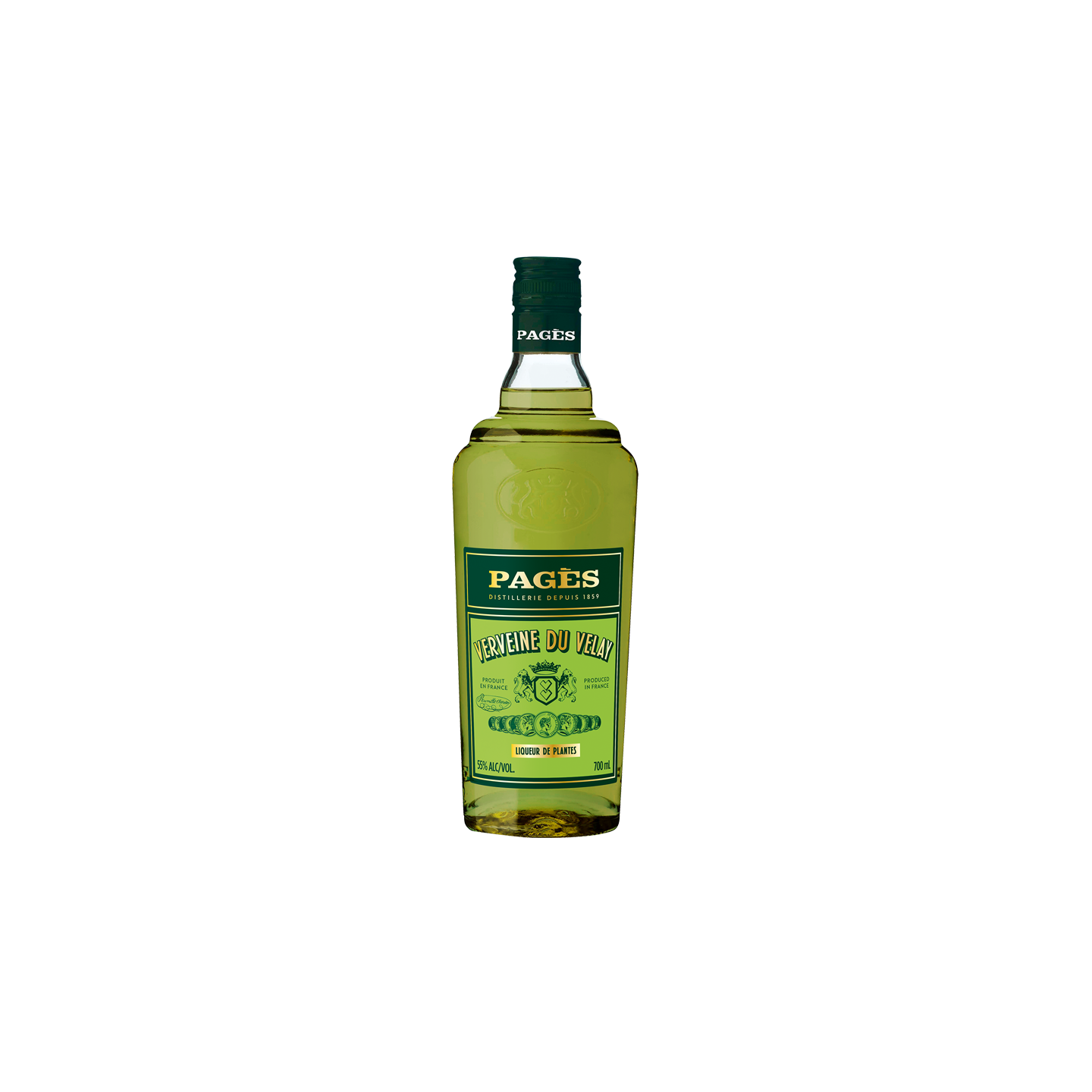 Liqueur Verveine du Velay PAGÈS 55% - 70cl