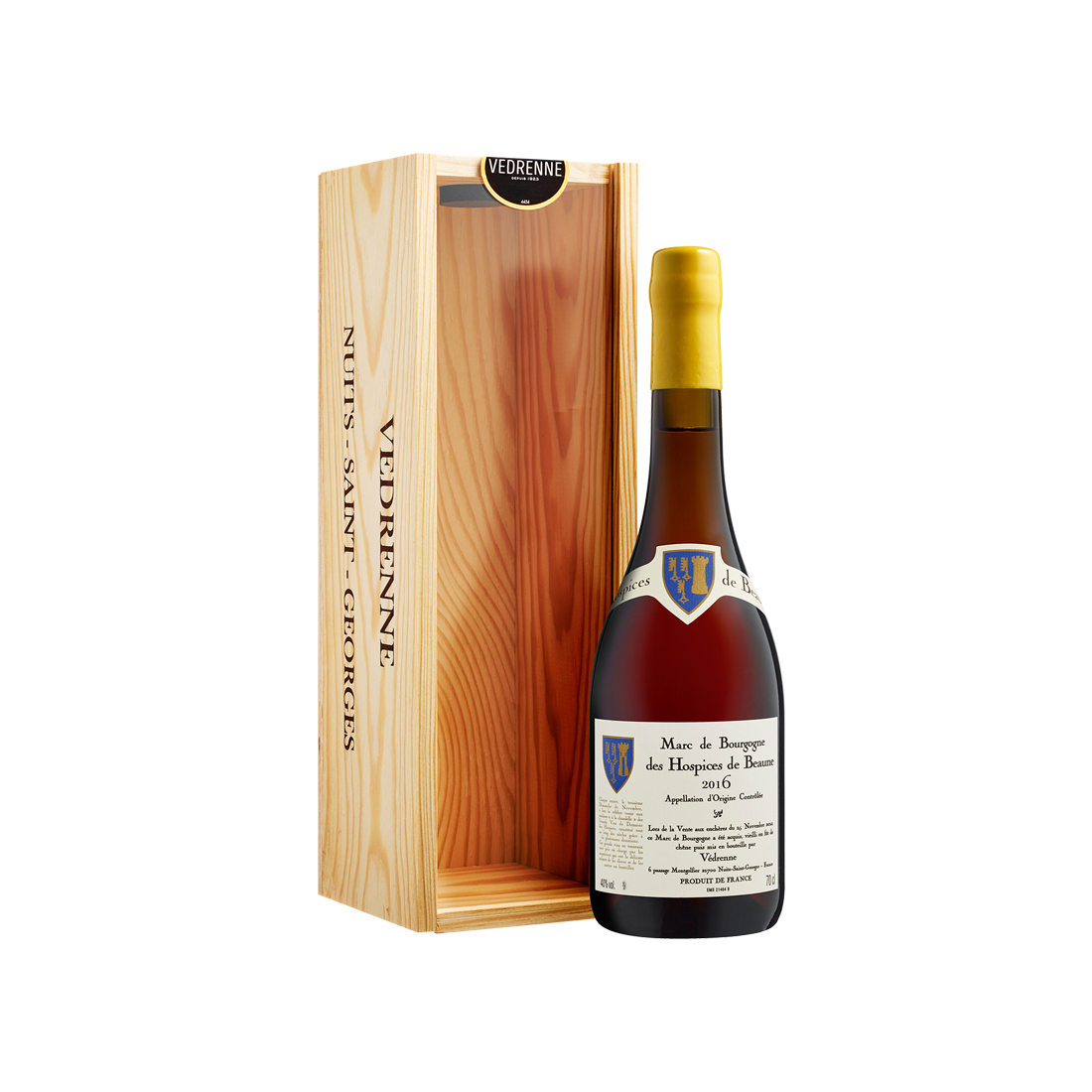 Eau-de-vie de Marc des Hospices de Beaune VEDRENNE 40% - 70cl