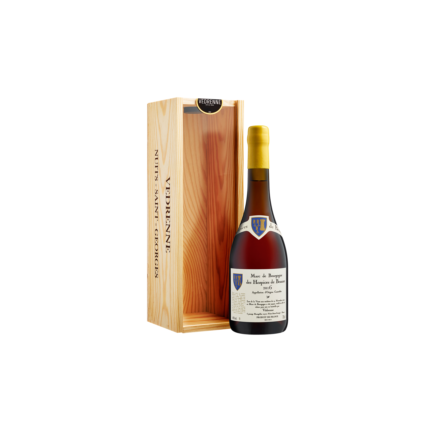 Eau-de-vie de Marc des Hospices de Beaune VEDRENNE 40% - 70cl