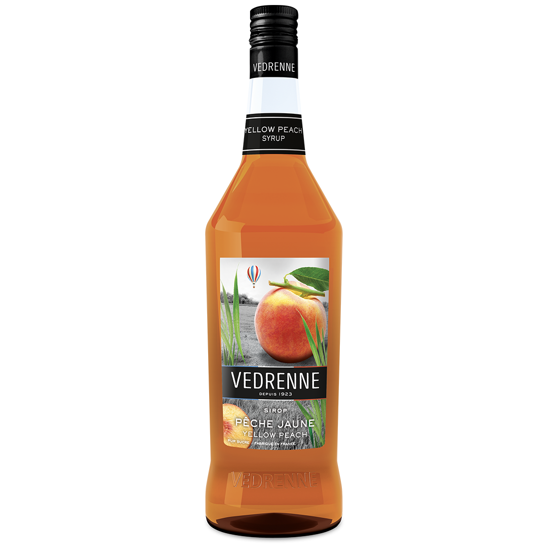 Sirop Pêche Jaune VEDRENNE 100cl Vedrenne - 1