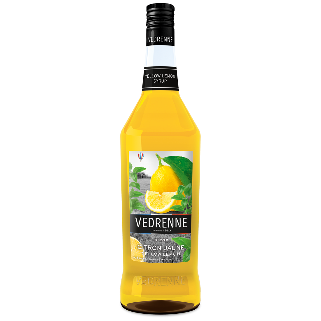 Sirop Citron Jaune VEDRENNE 100cl -1