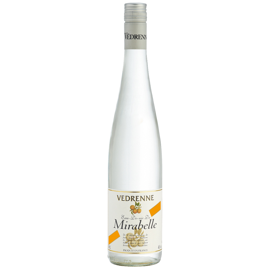 Eau-de-vie de Mirabelle VEDRENNE 40% - 70cl Vedrenne - 1