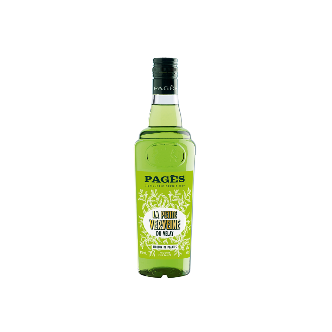 Liqueur Petite Verveine du Velay PAGÈS 18% - 50 cl Pagès