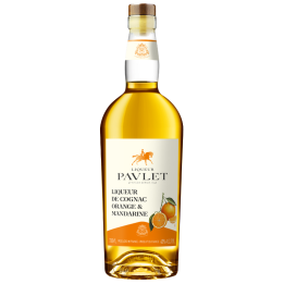 Liqueur de Cognac Orange Mandarine PAULET 40% - 70 cl