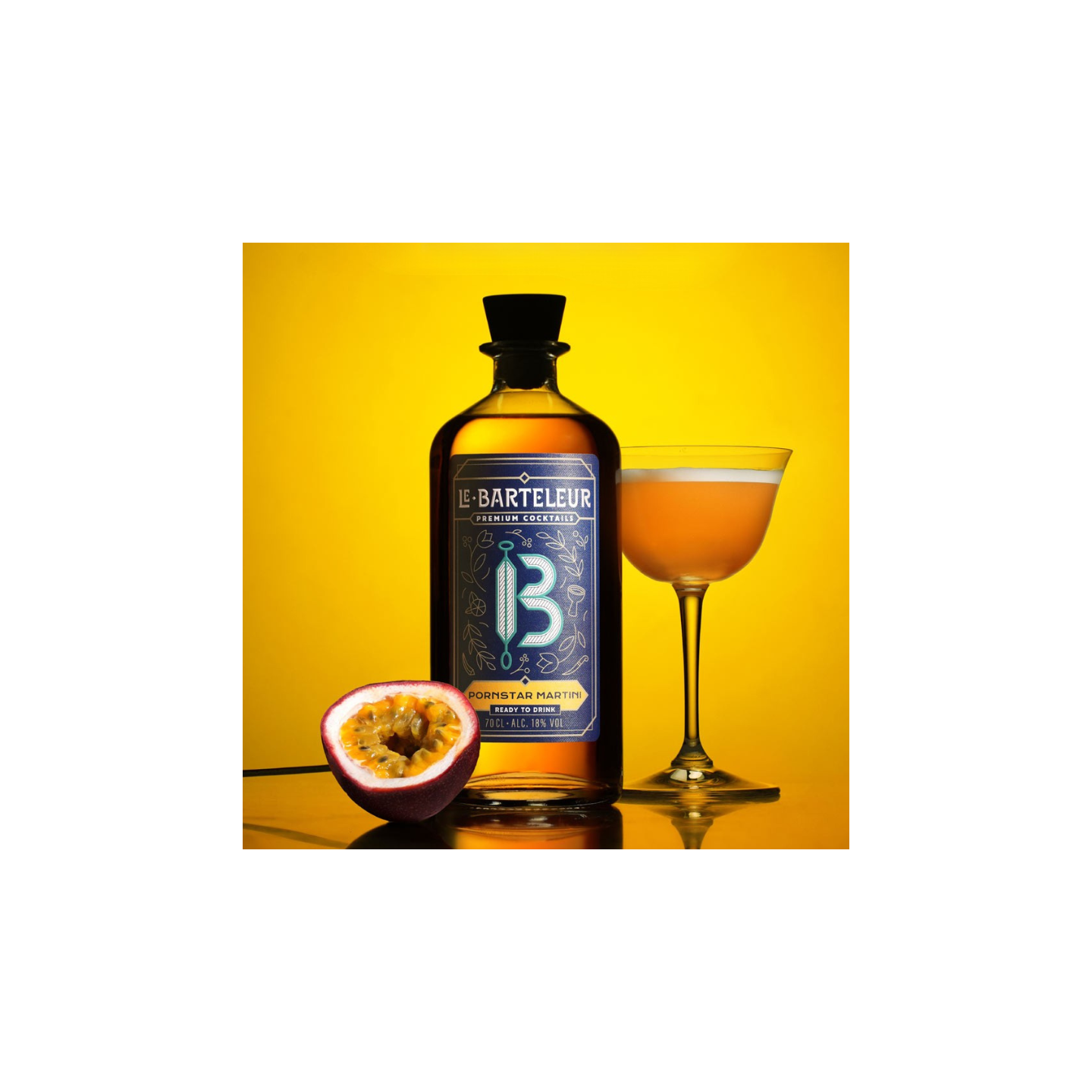 Prêt-à-boire Pornstar Martini LE BARTELEUR 18% - 70 cl