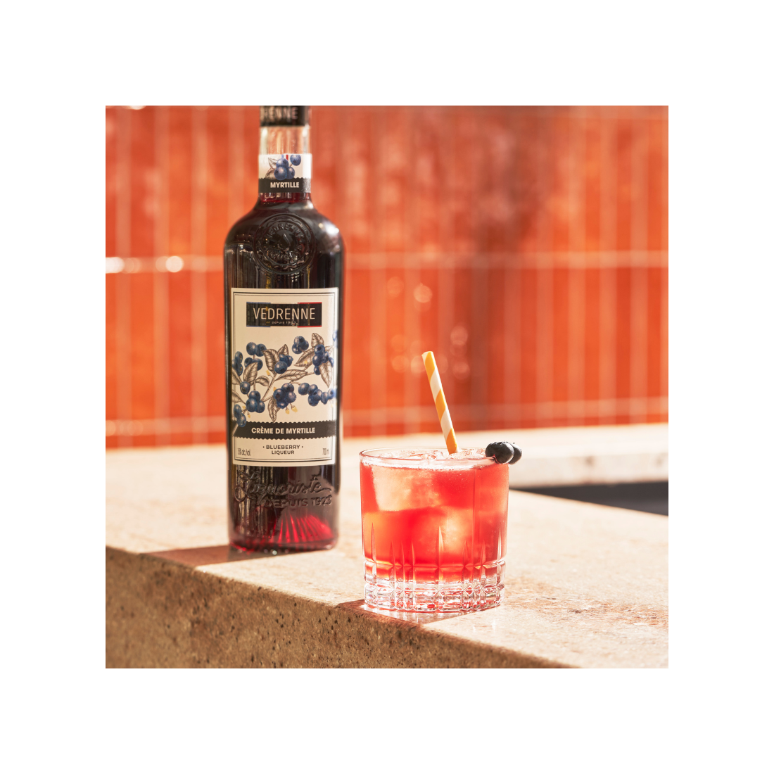VEDRENNE Blueberry Liqueur 15% - 70cl