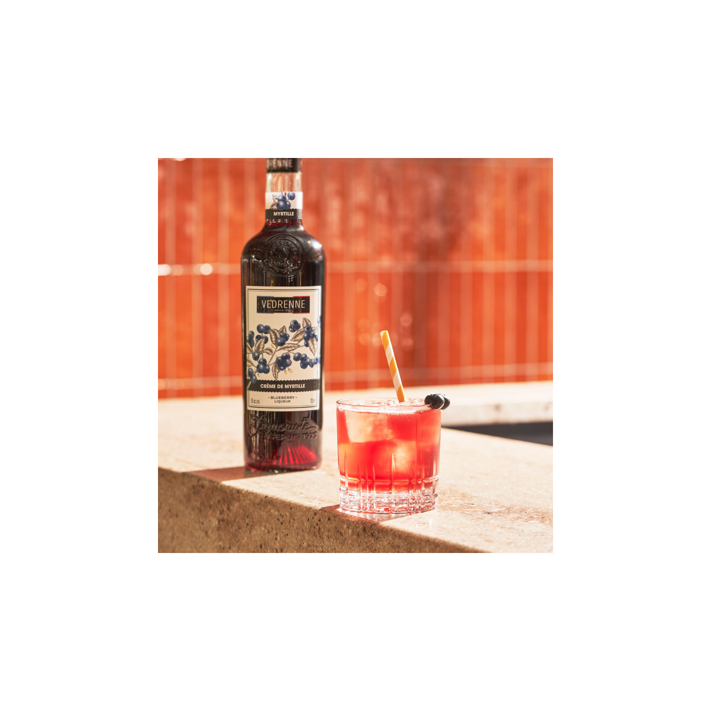 Crème de Myrtille VEDRENNE 15% - 70cl