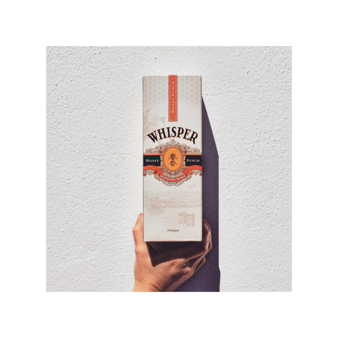 Honey Punch in Gift Box WHISPER Rum Punch 20% - 50cl