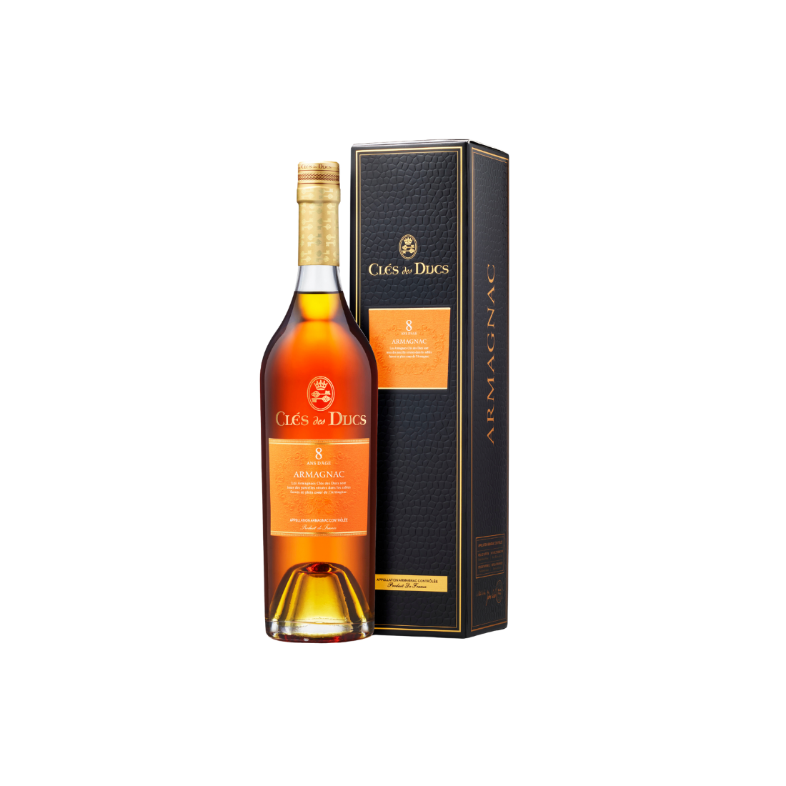 Armagnac 8 ans CLÉ DES DUCS 40% - 70 cl