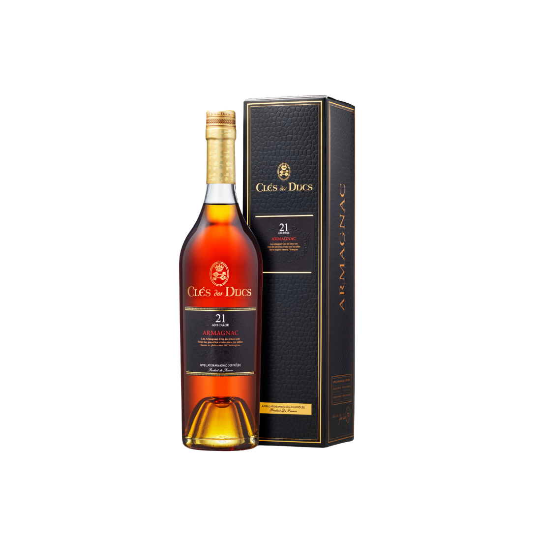 CLÉ DES DUCS Armagnac 21 years 40% - 70 cl