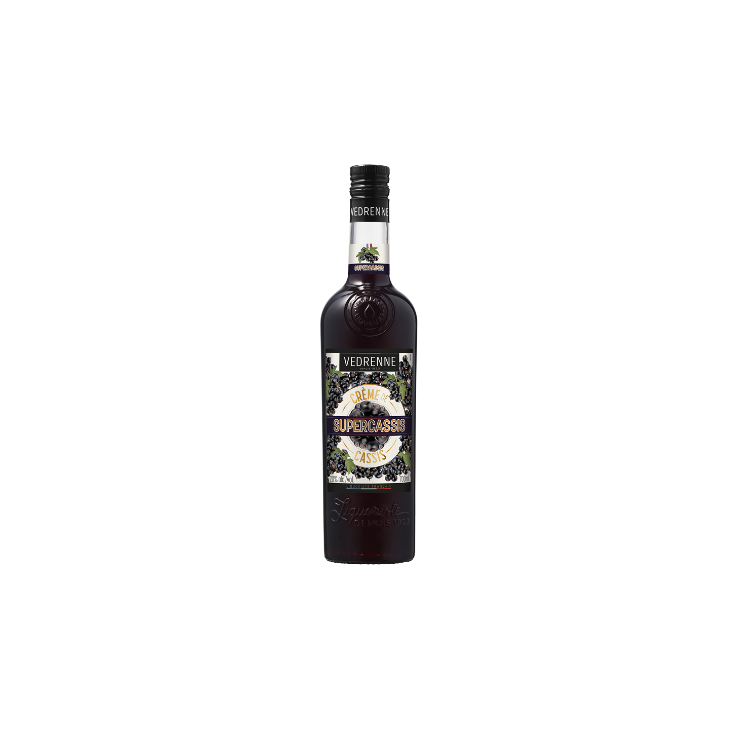 Supercassis VEDRENNE Crème de Cassis 20% - 70cl