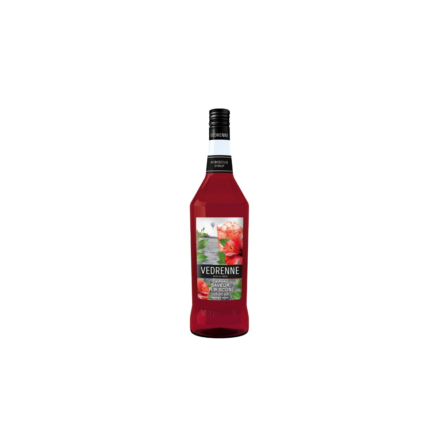 Sirop Saveur Hibiscus VEDRENNE 100cl - 1