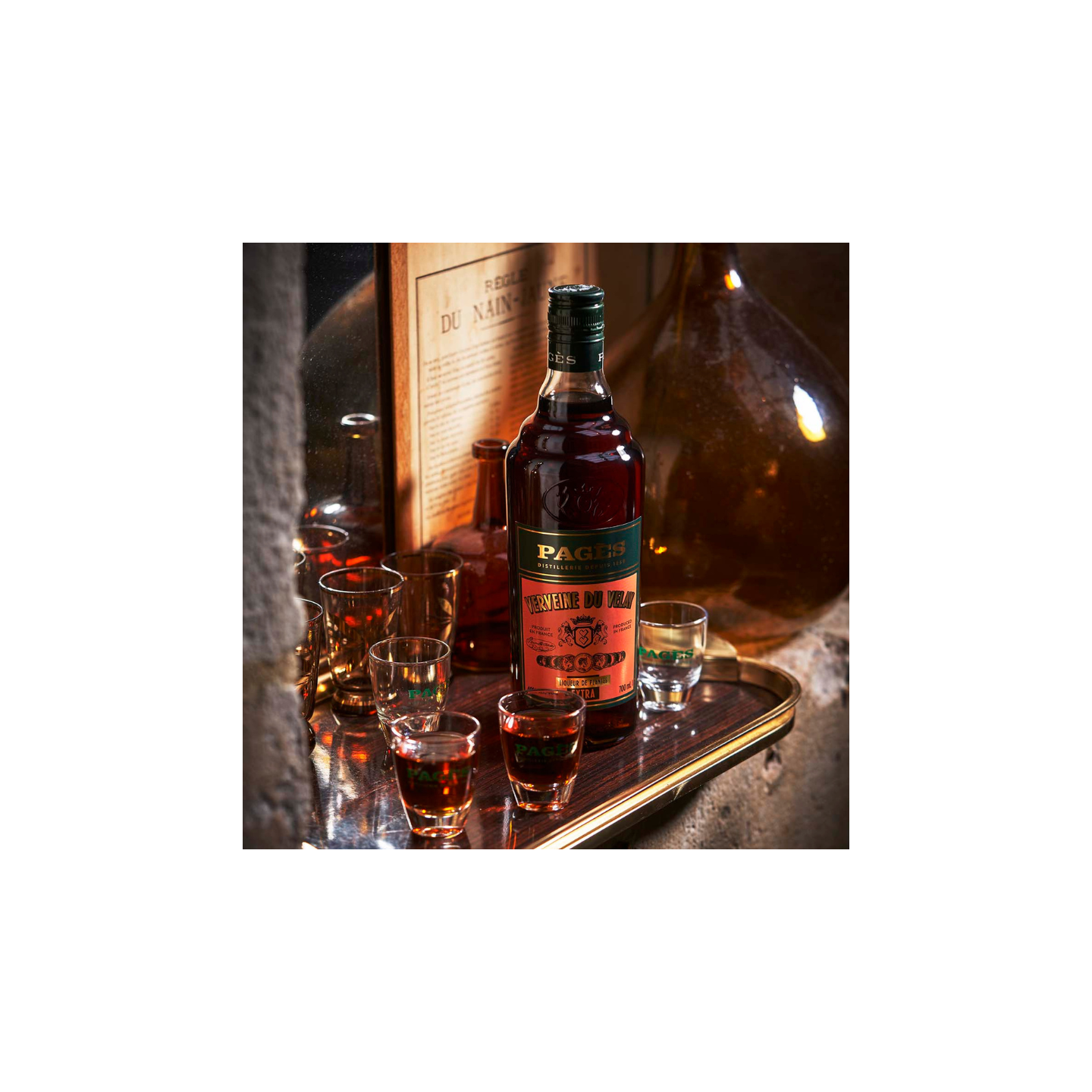 Verveine du Velay Extra Liqueur PAGÈS 40% - 70cl