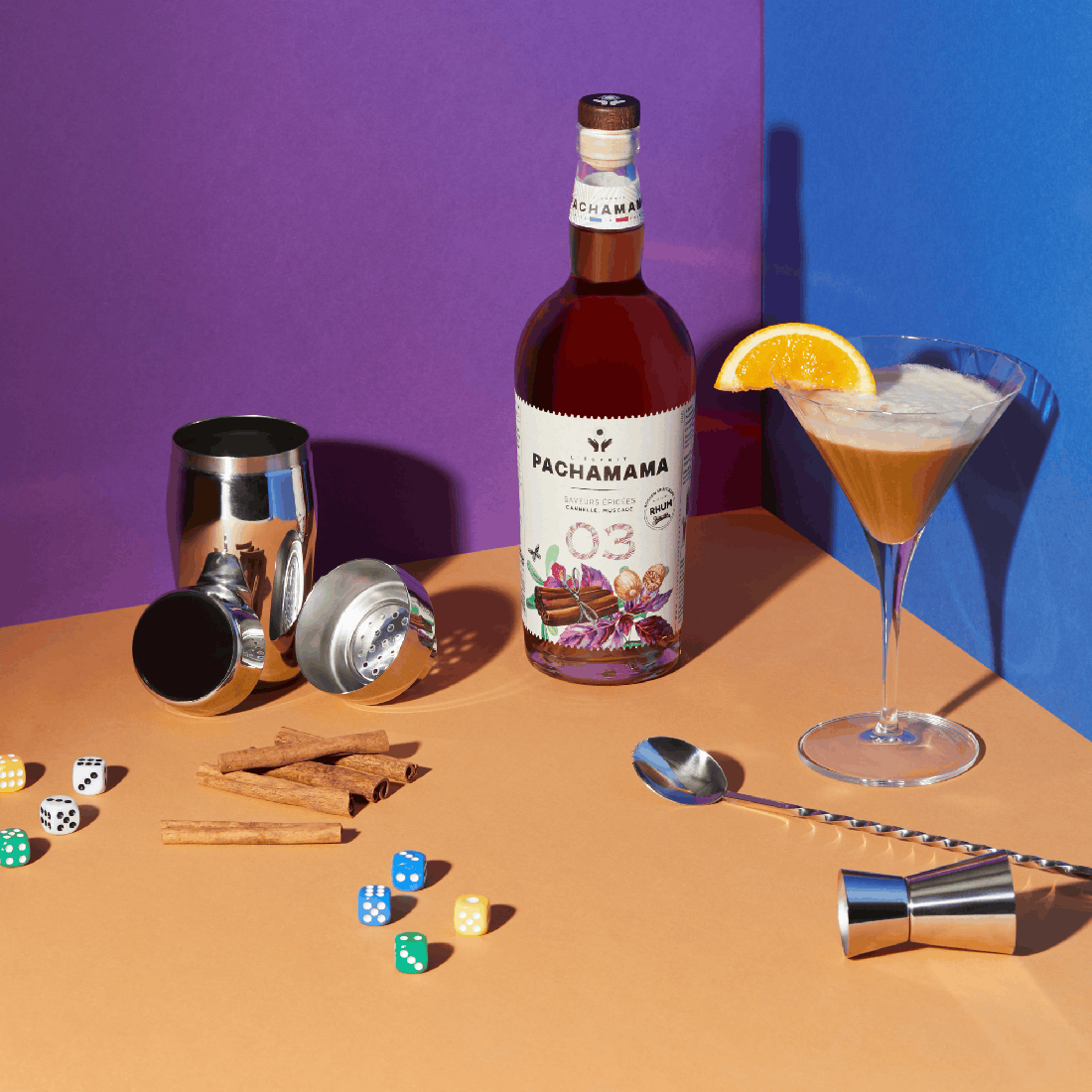 Spirits Drink SPICED FLAVORS (reference 03) PACHAMAMA 70 cl - 35%