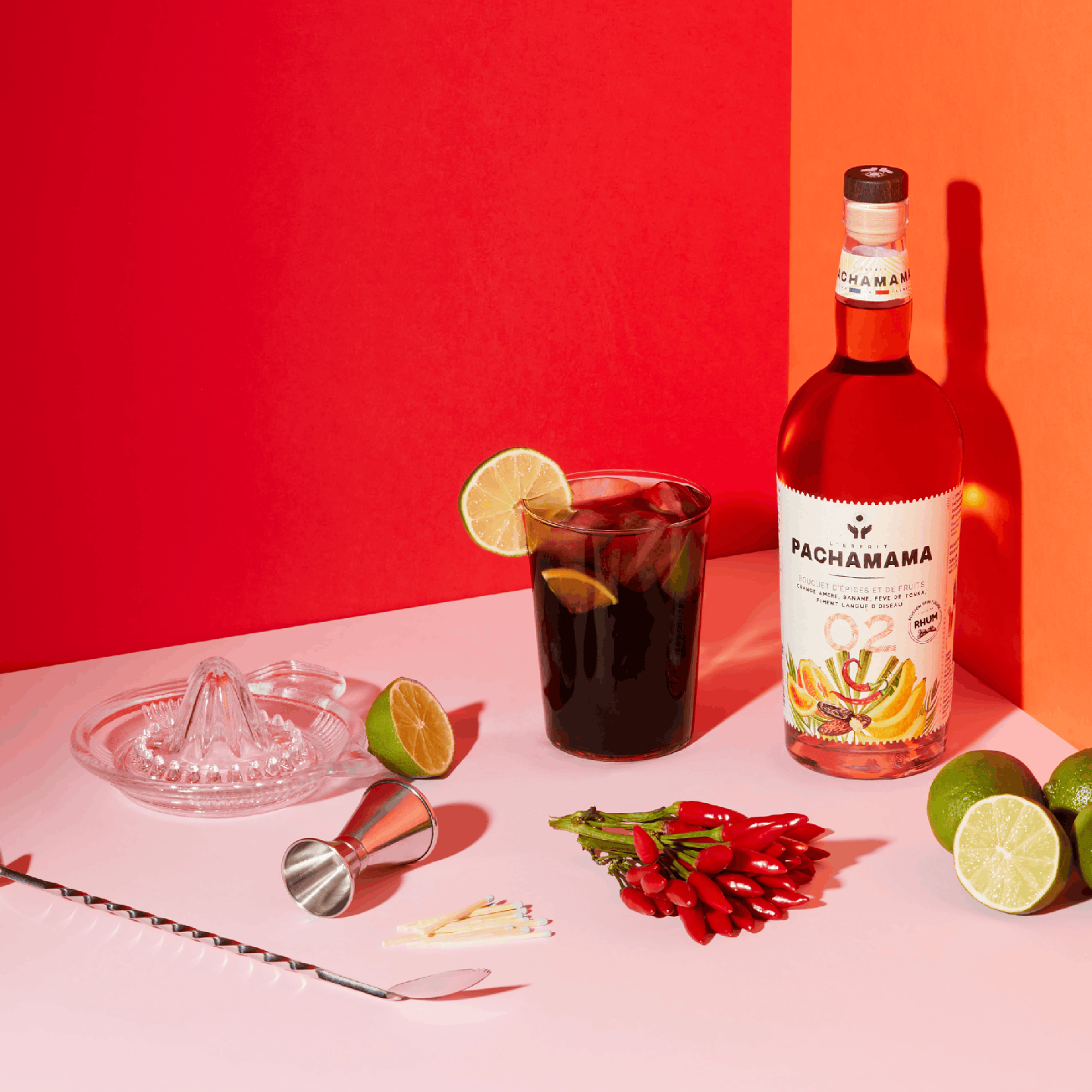 Boisson spiritueuse BOUQUET D'ÉPICES ET DE FRUITS (référence 02) PACHAMAMA 70 cl - 35%
