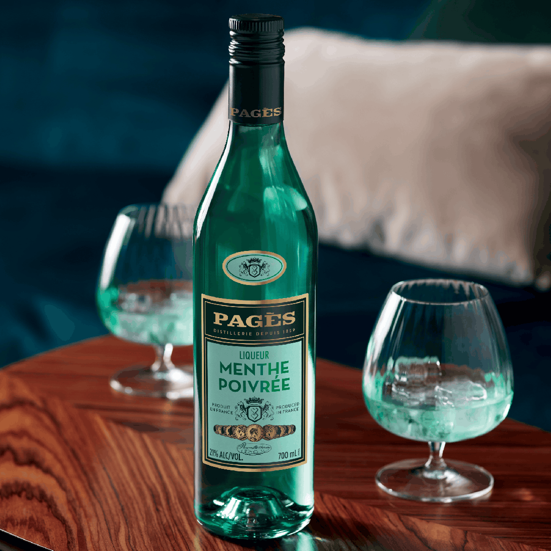 PAGÈS Peppermint Liqueur 21% - 70cl