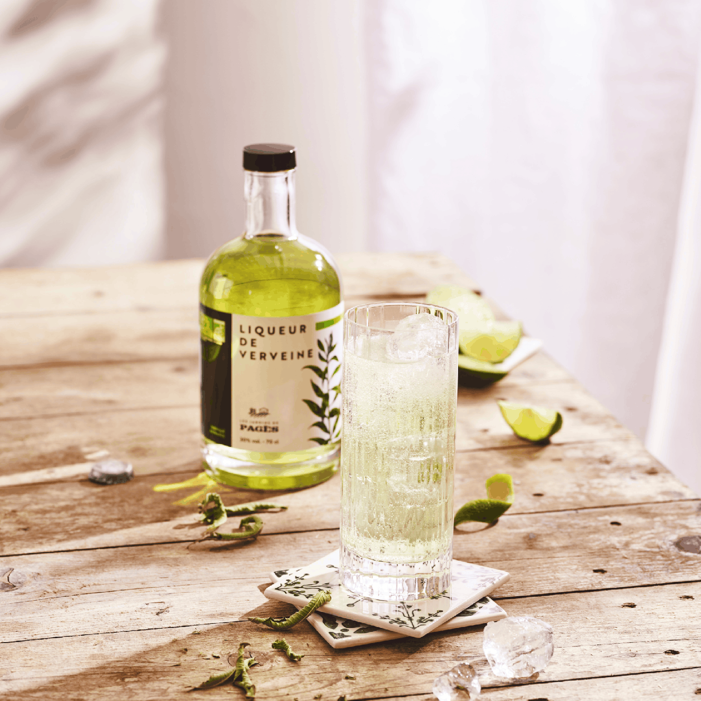 Liqueur de Verveine BIO LES JARDINS DE PAGÈS 30% - 70cl