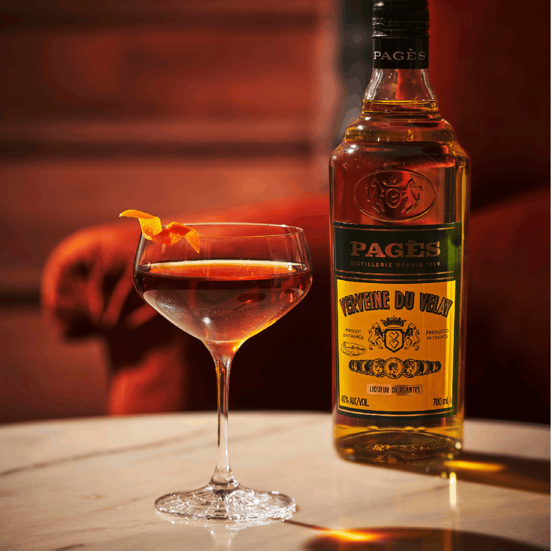 Liqueur Verveine du Velay Gold PAGÈS 40% - 70cl