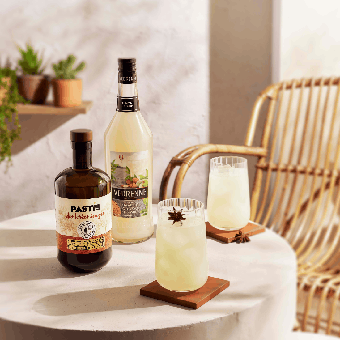 DISTILLERIE DES TERRES ROUGES Pastis 70cl - 45%