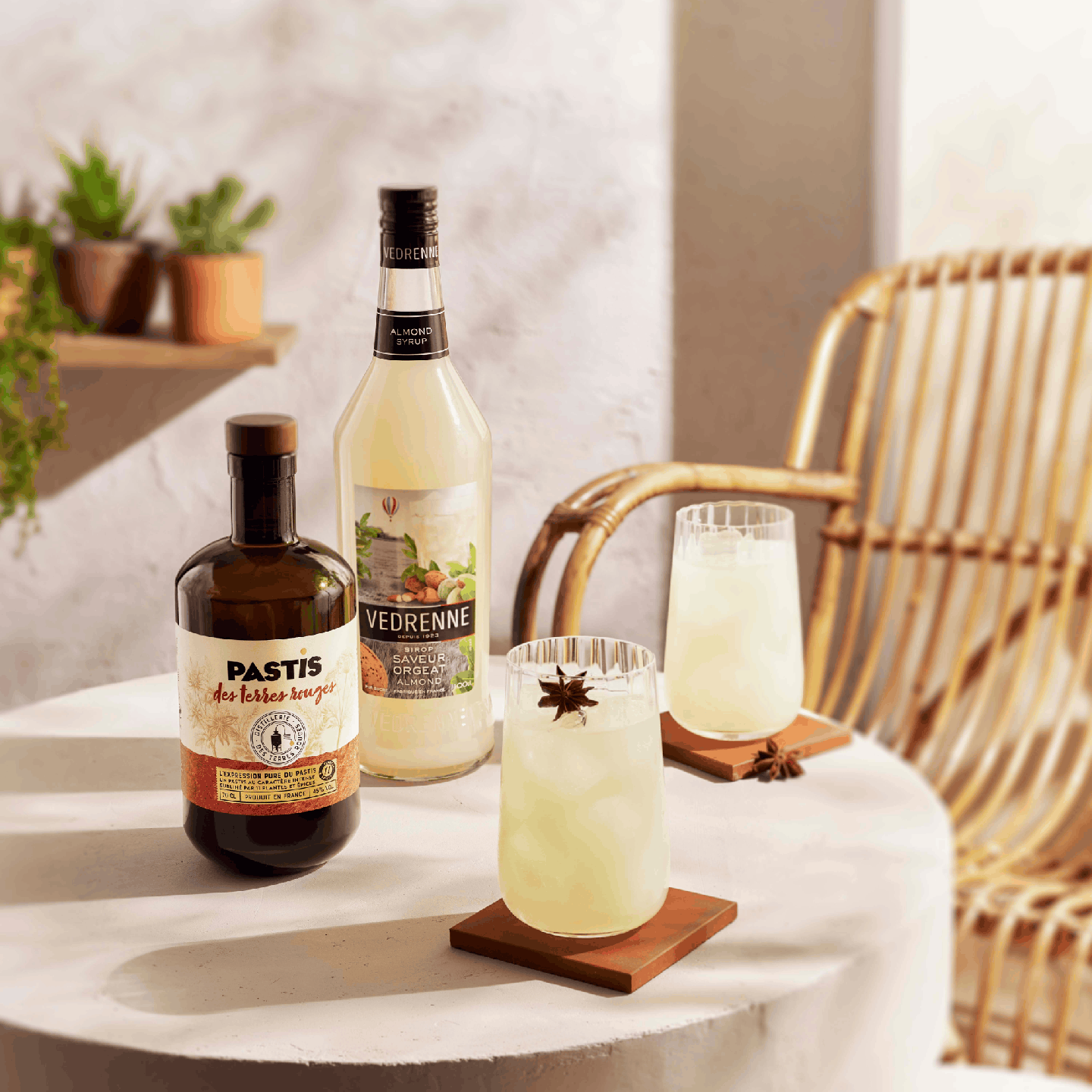 Pastis DISTILLERIE DES TERRES ROUGES 70cl - 45%