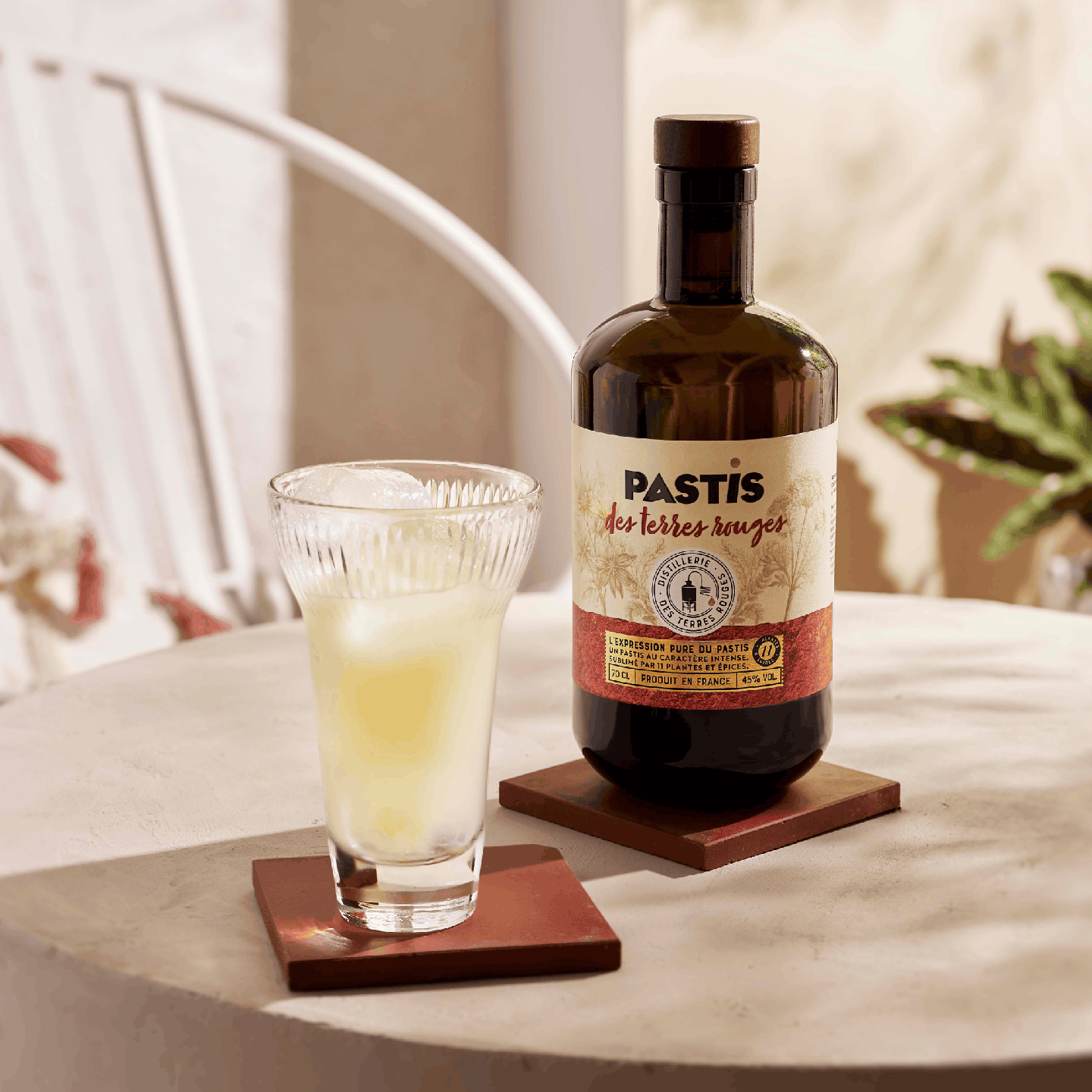 Pastis DISTILLERIE DES TERRES ROUGES 70cl - 45%
