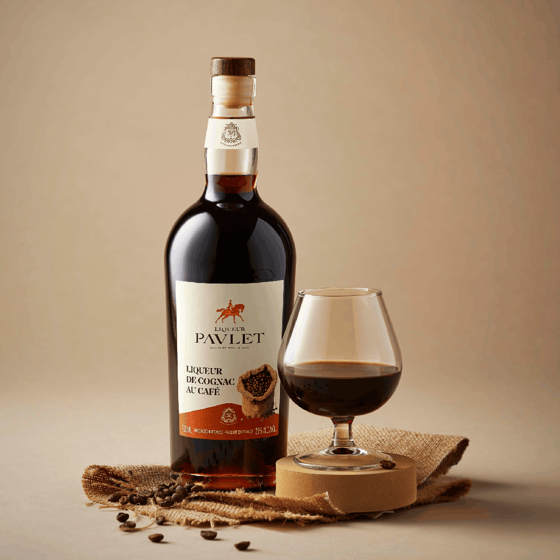 Liqueur de Cognac Café PAULET 21% - 70 cl