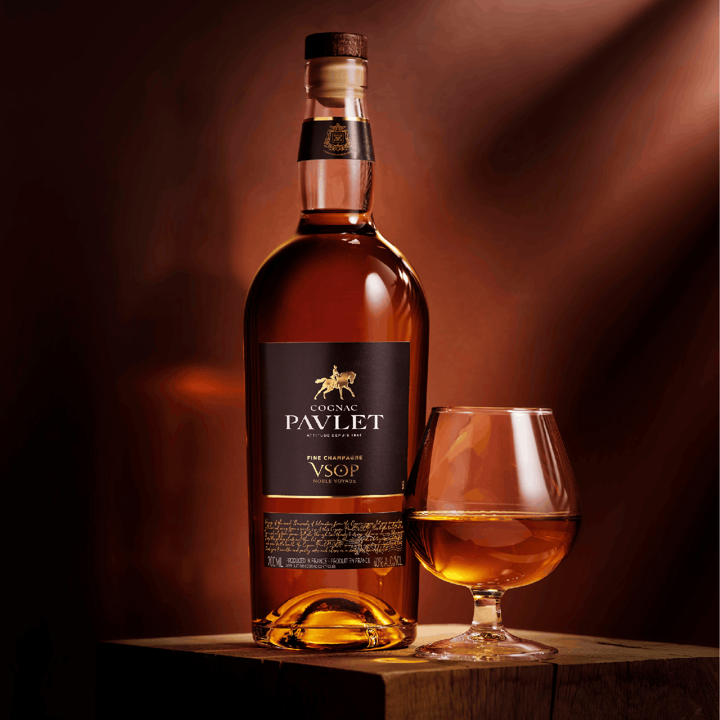 Cognac VSOP PAULET 40% - 70 cl