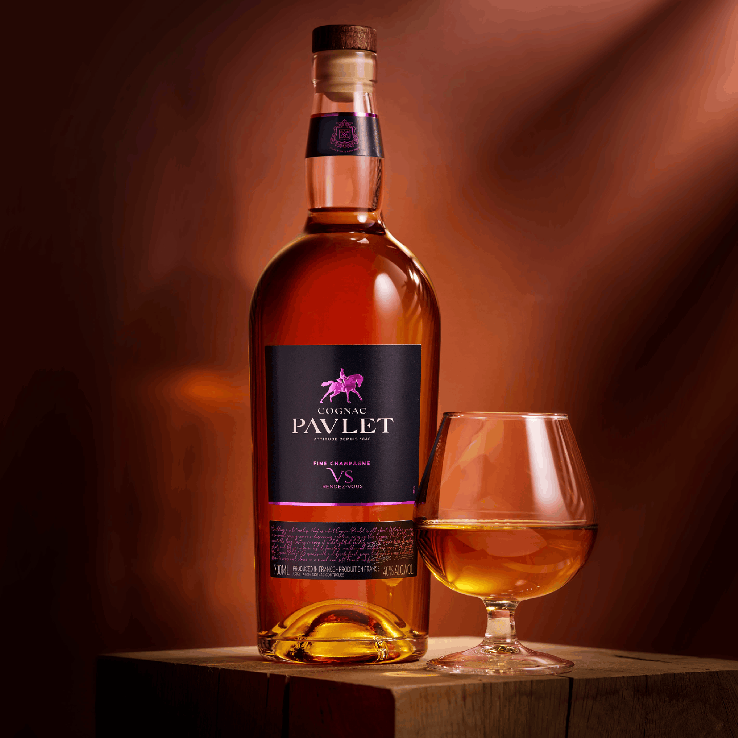 Cognac VS PAULET 40% - 70 cl