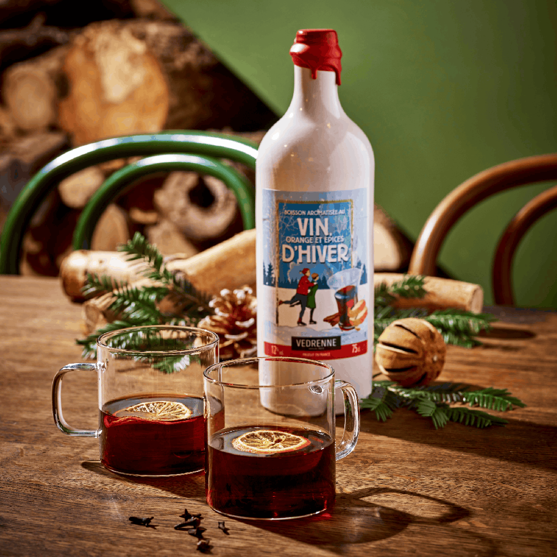 Winter Wine Jug - BABV VEDRENNE 75cl - 12%