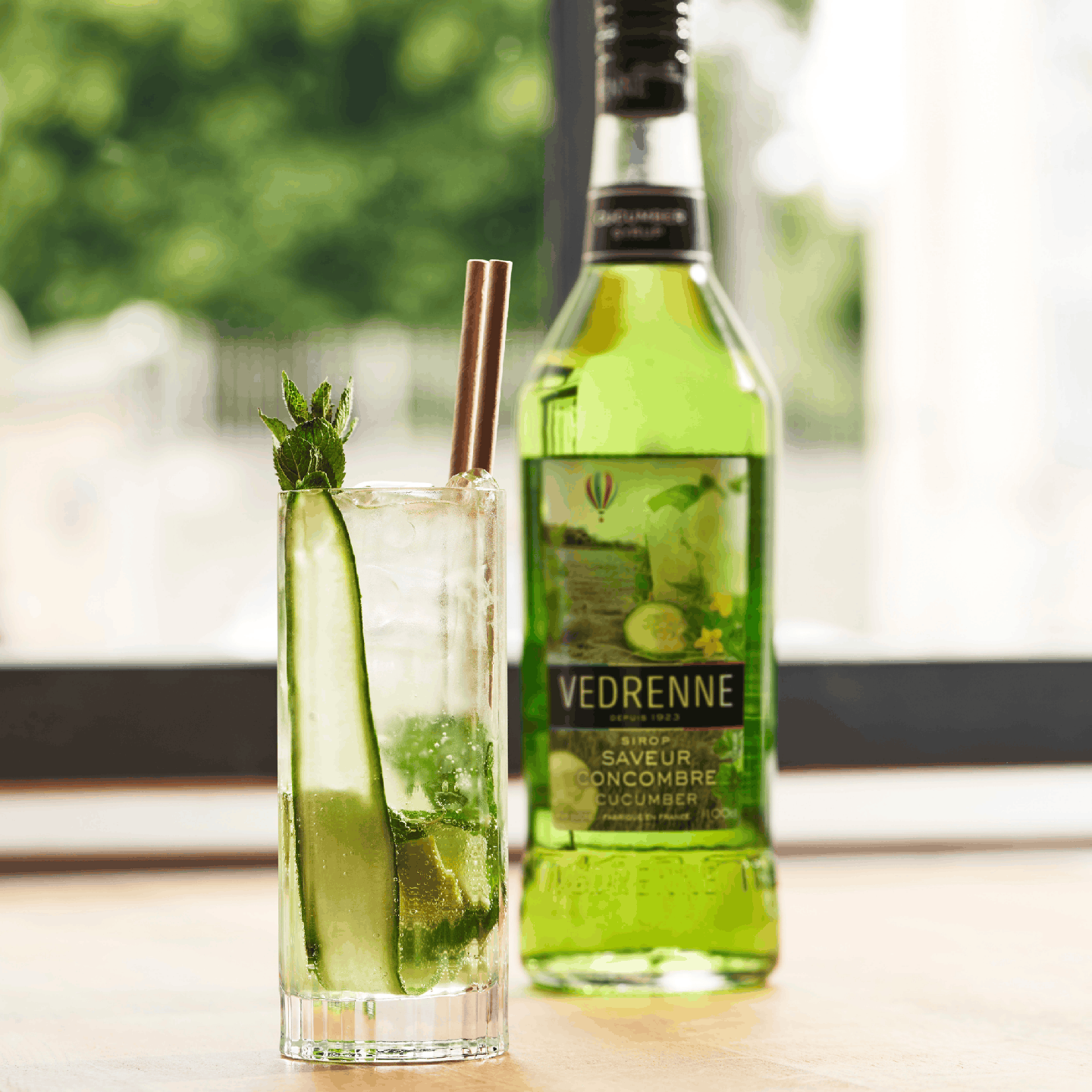 Sirop Saveur Concombre VEDRENNE 100cl