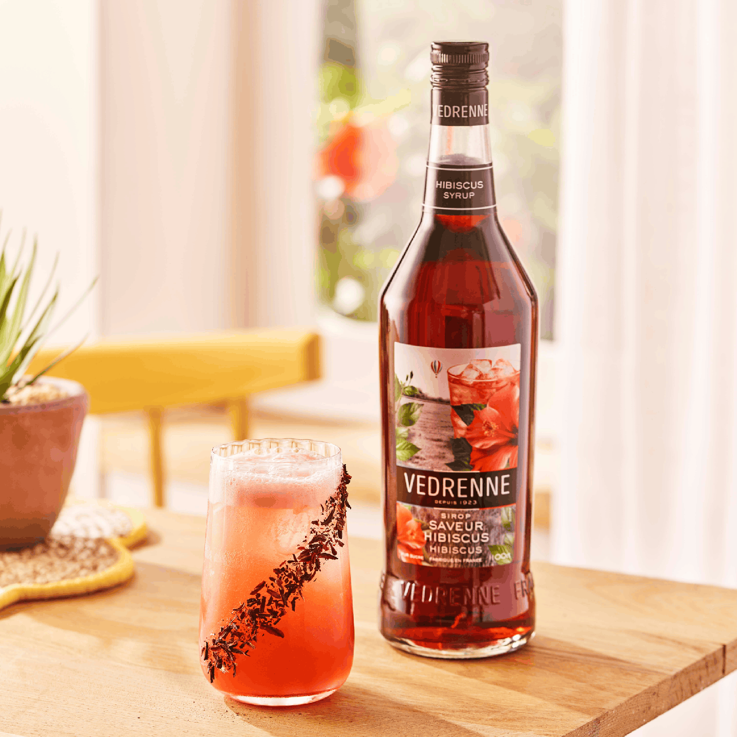 Sirop Saveur Hibiscus VEDRENNE 100cl