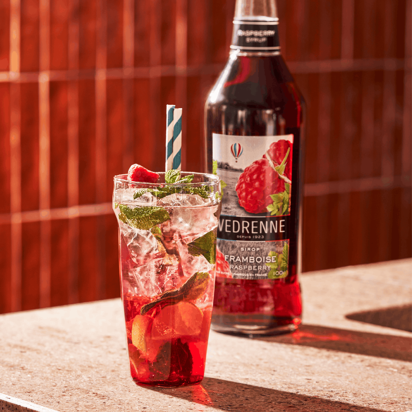 Sirop Framboise VEDRENNE 100cl
