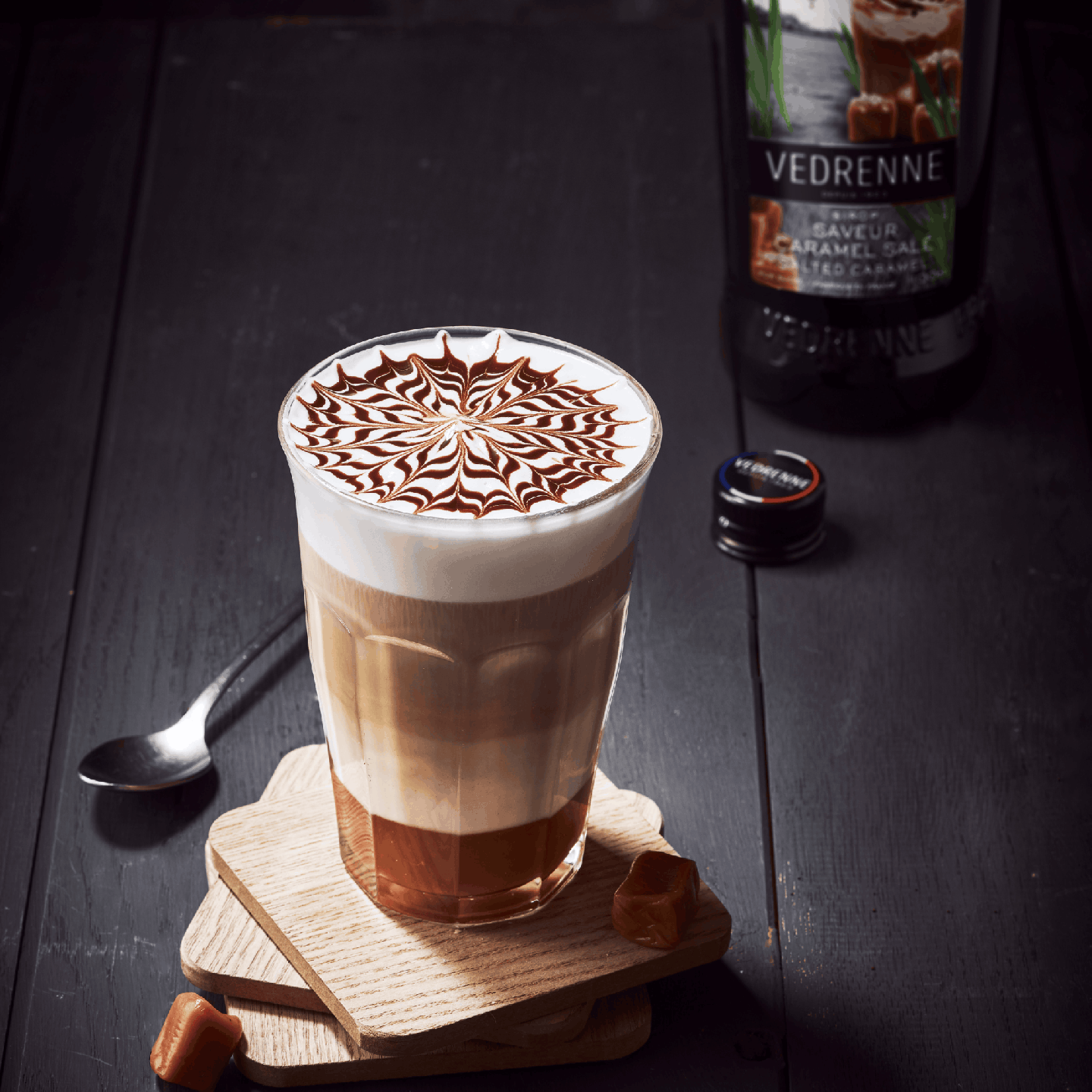 Sirop Saveur Caramel Salé VEDRENNE 100cl