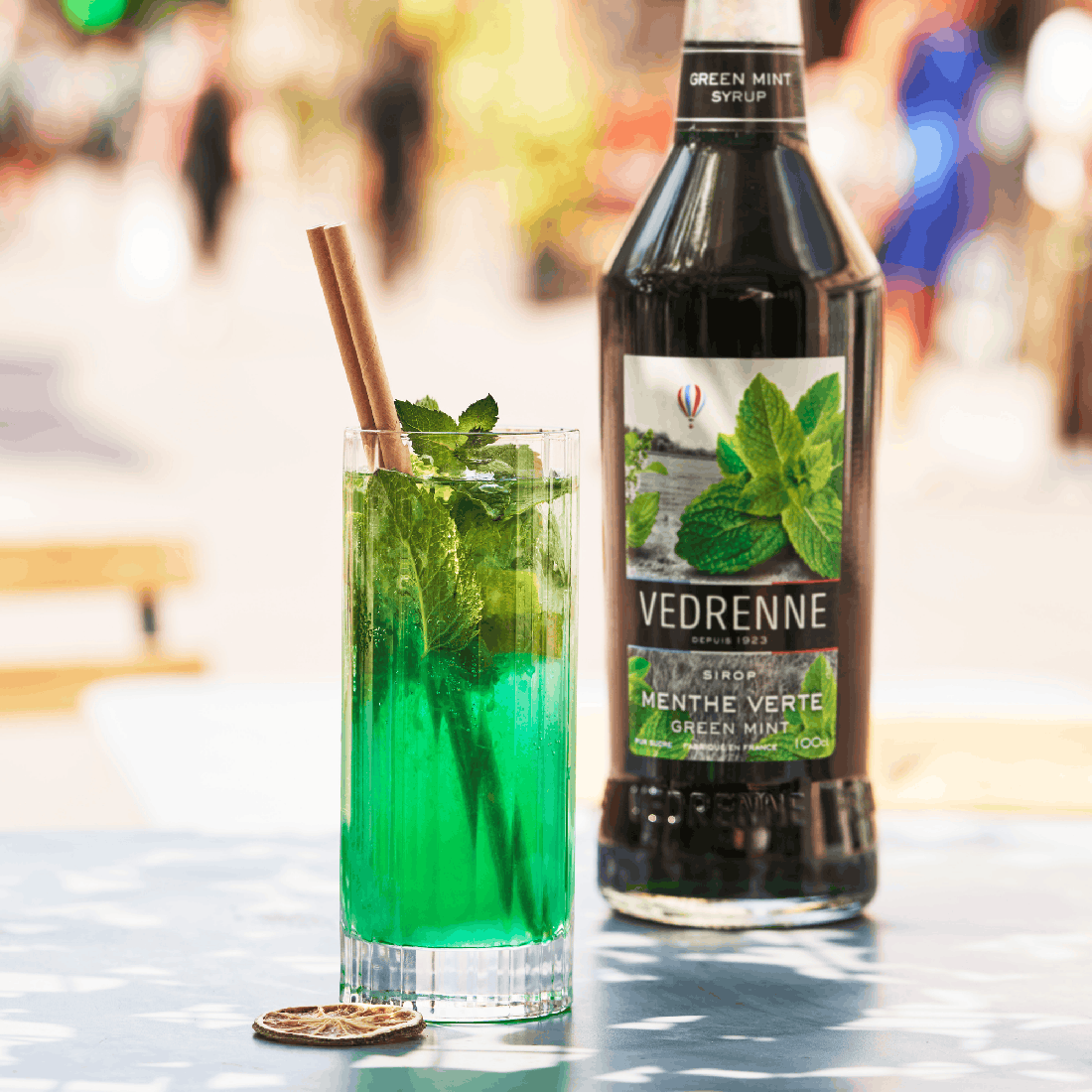 Sirop Menthe Verte VEDRENNE 100cl