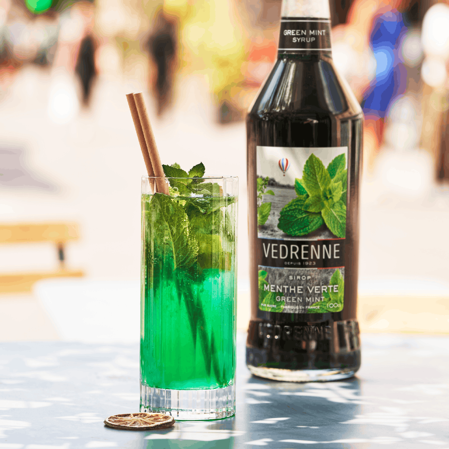 Sirop Menthe Verte VEDRENNE 100cl