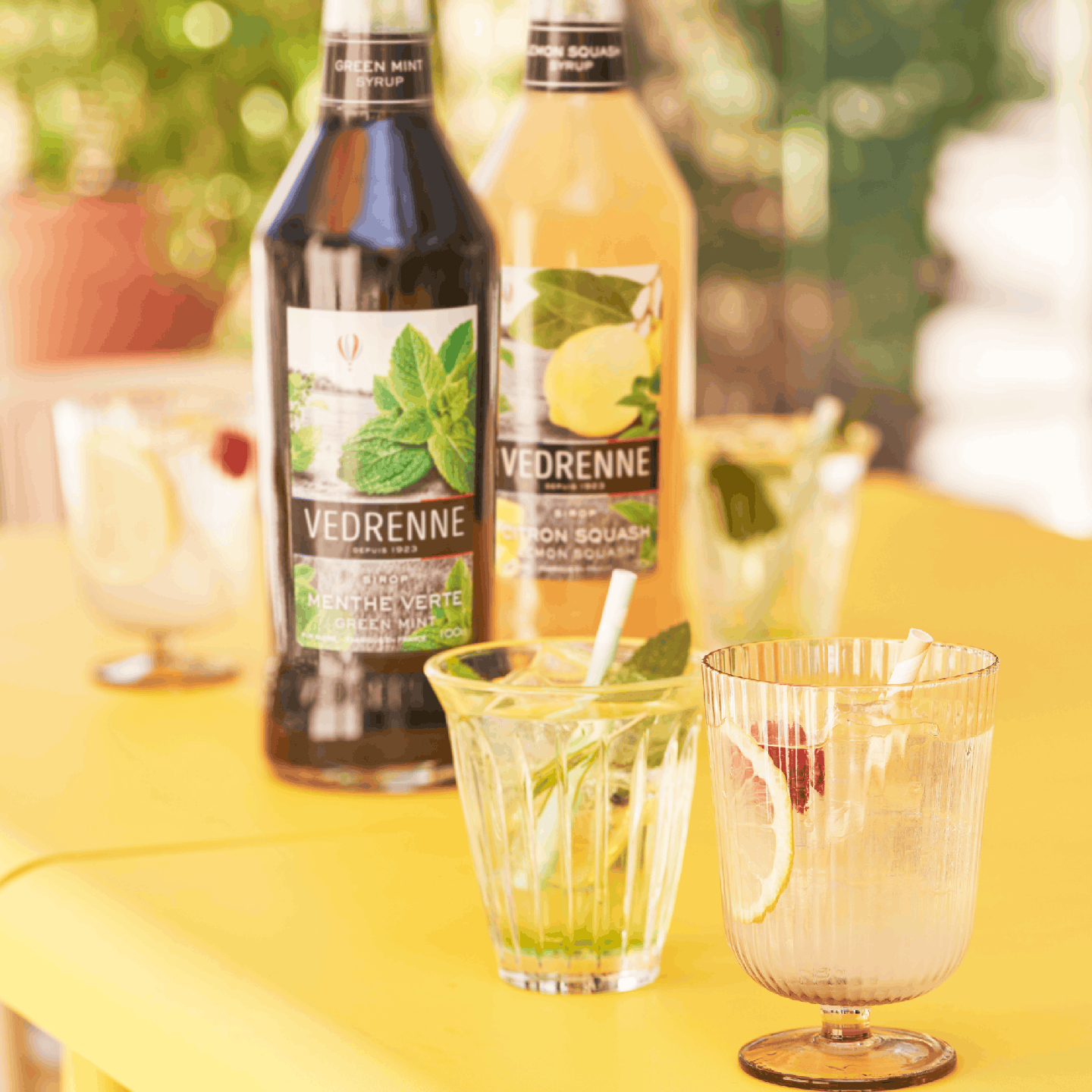 Green Mint Syrup VEDRENNE 100cl