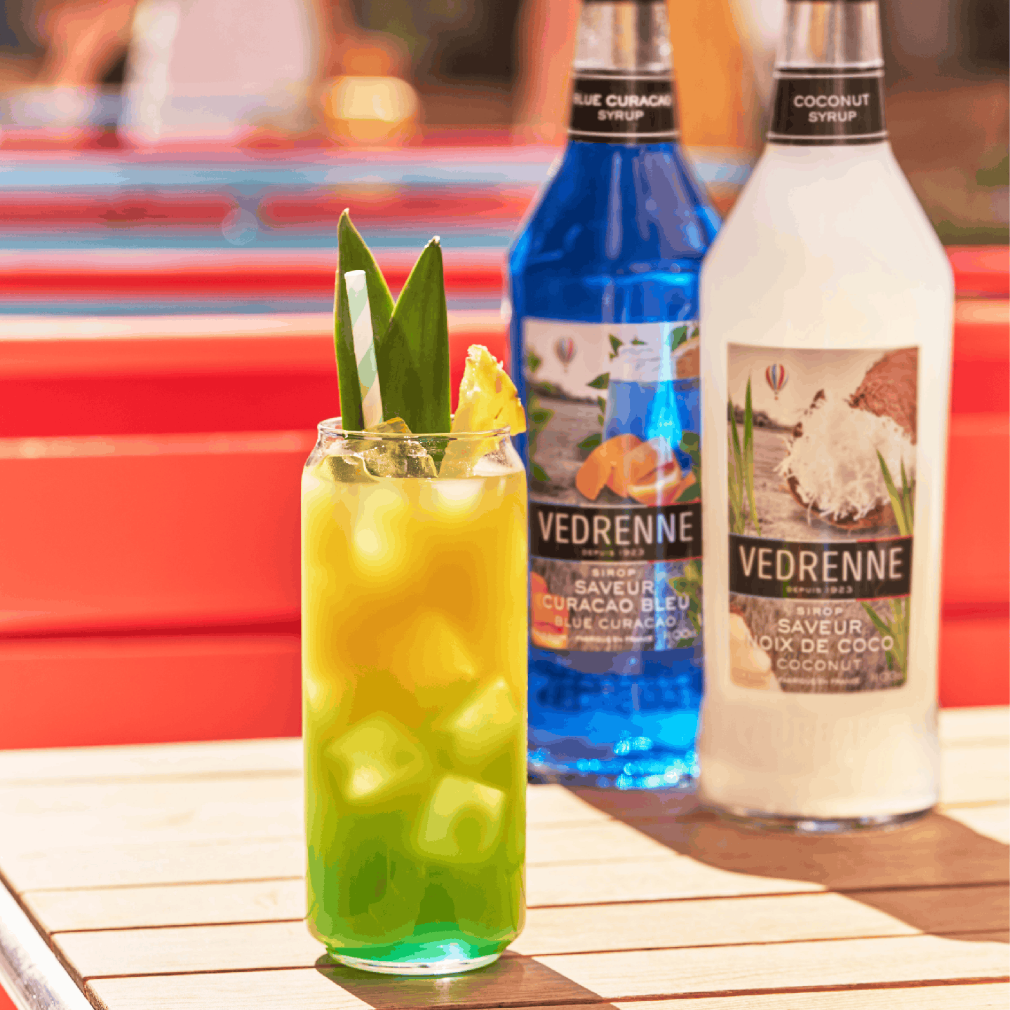Sirop Saveur Curaçao Bleu VEDRENNE 100cl