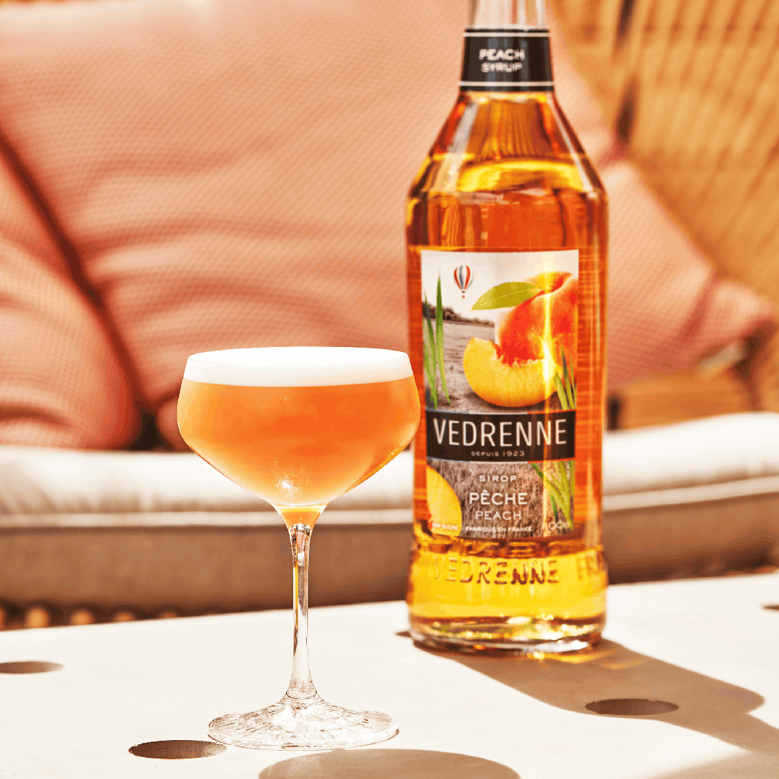 Sirop Pêche VEDRENNE 100cl