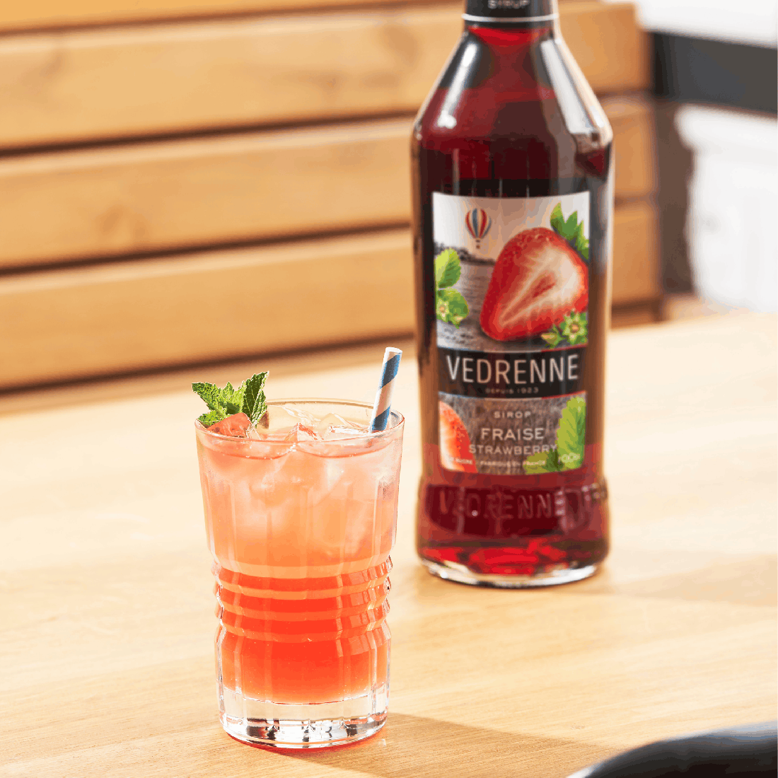 VEDRENNE Strawberry Syrup 100cl
