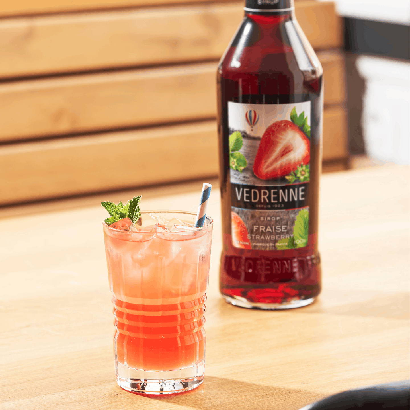 VEDRENNE Strawberry Syrup 100cl