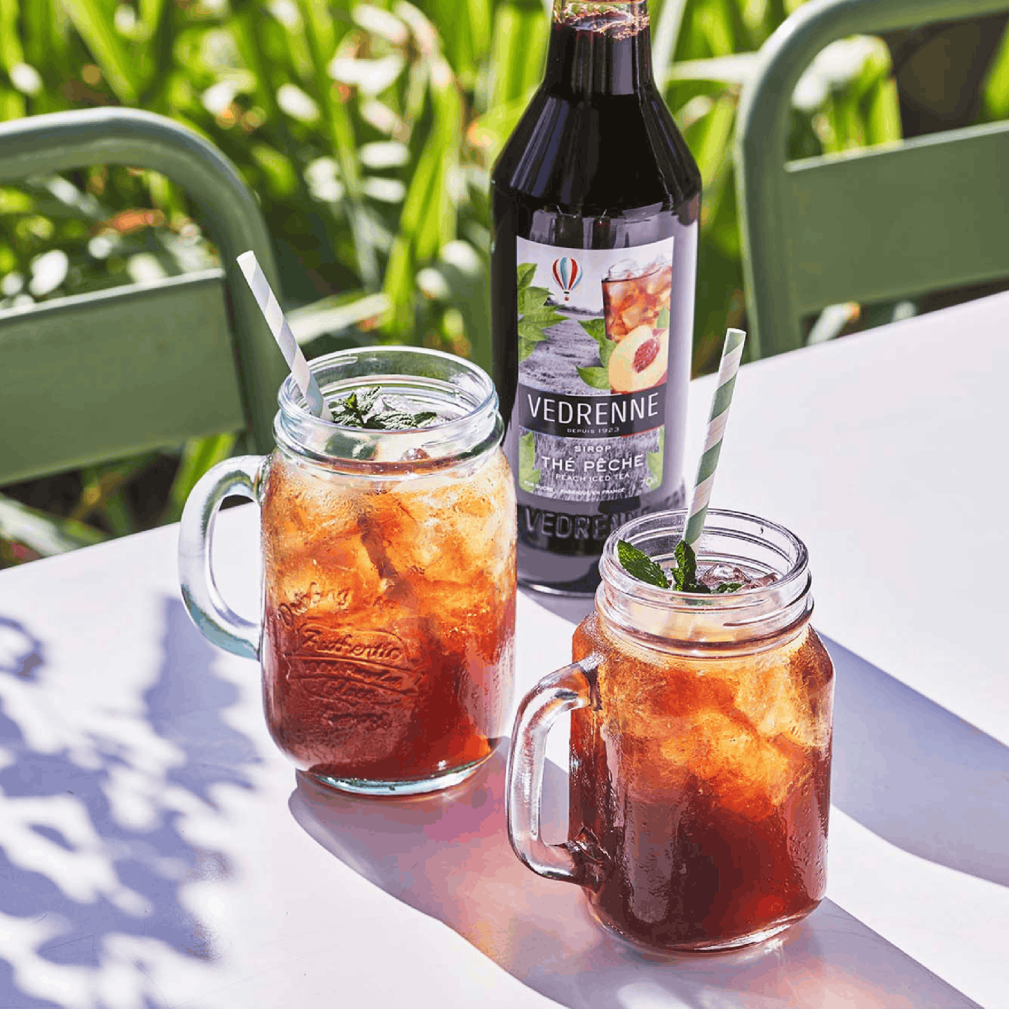 Sirop Thé Pêche VEDRENNE 100cl