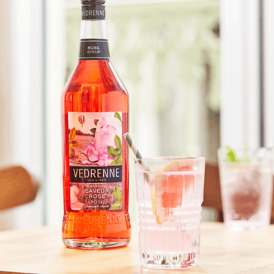 Sirop Saveur Rose VEDRENNE 100cl