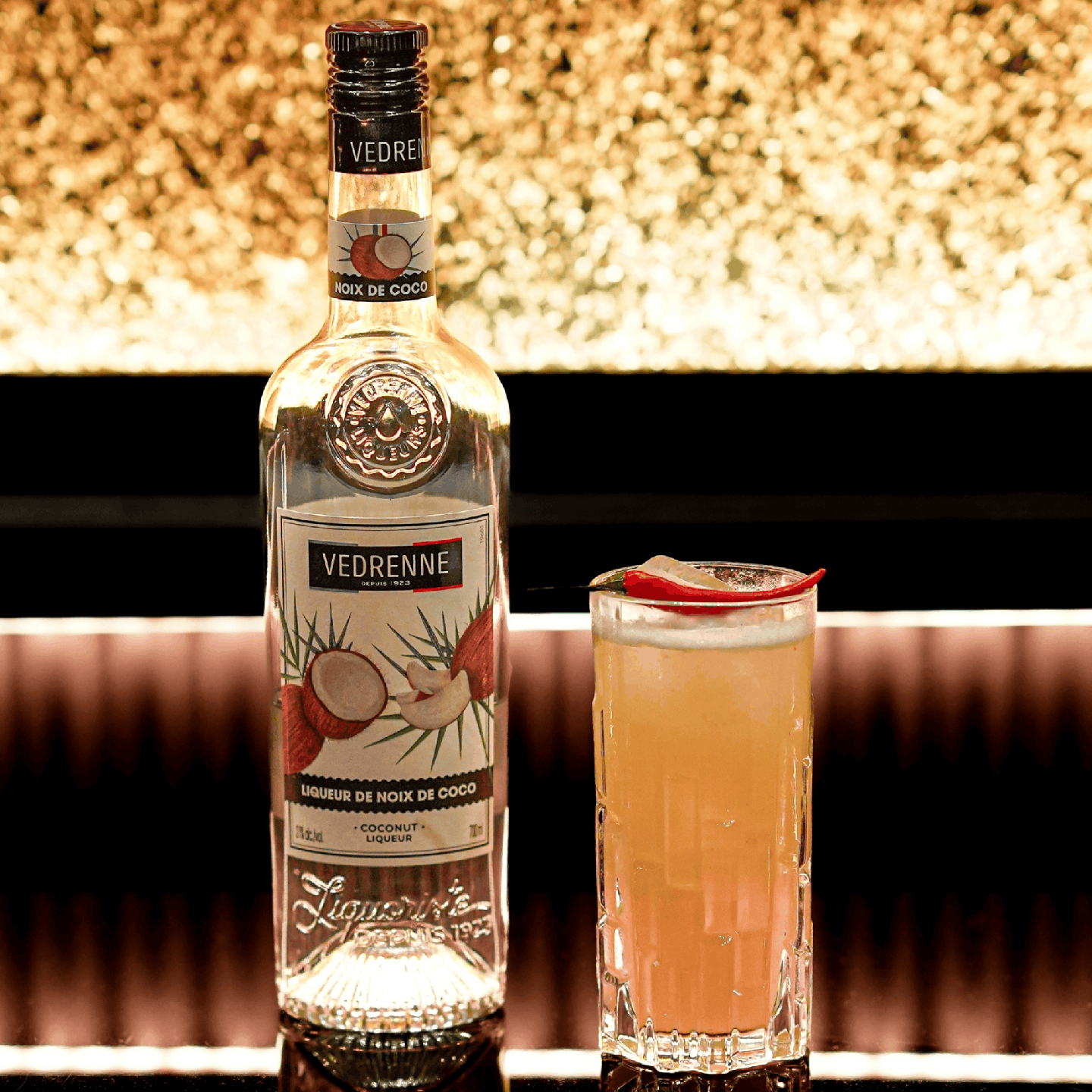 Liqueur de Noix de Coco VEDRENNE 21% - 70cl